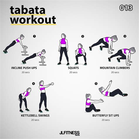 tabata workout routines for women